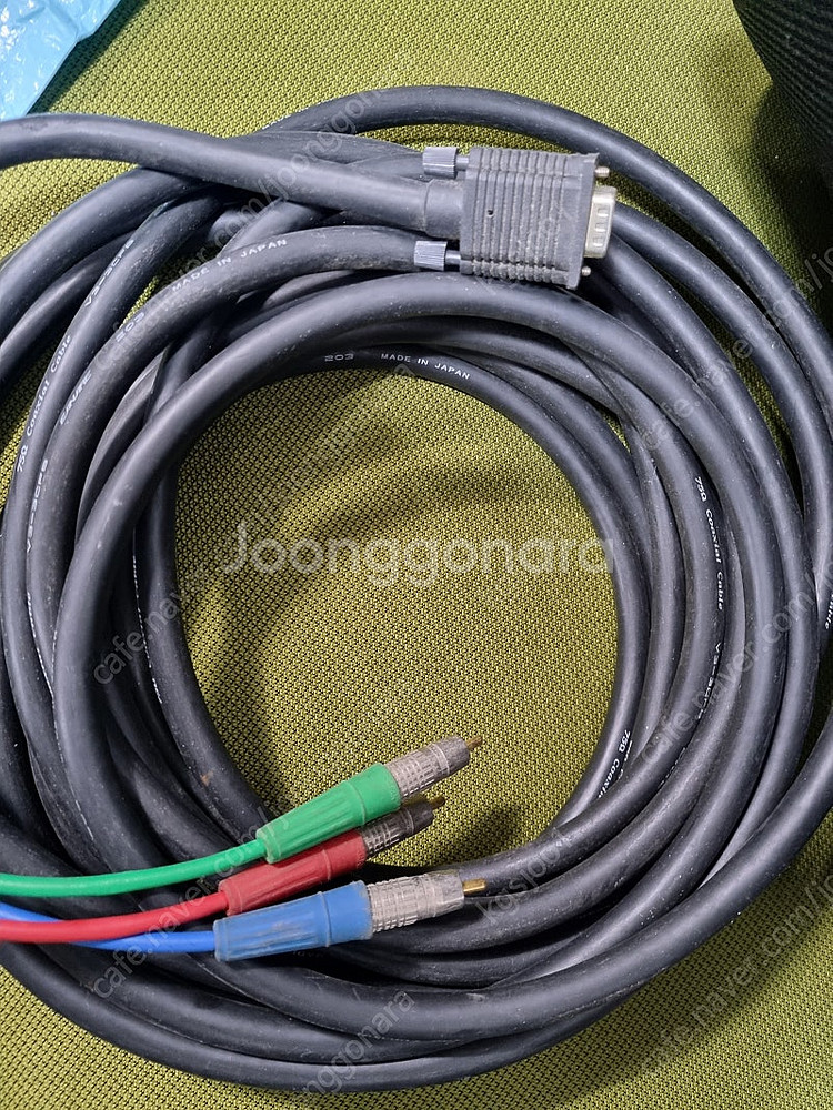 일본제 카나레 Canare 컴포넌트 rca 케이블 V3...--1