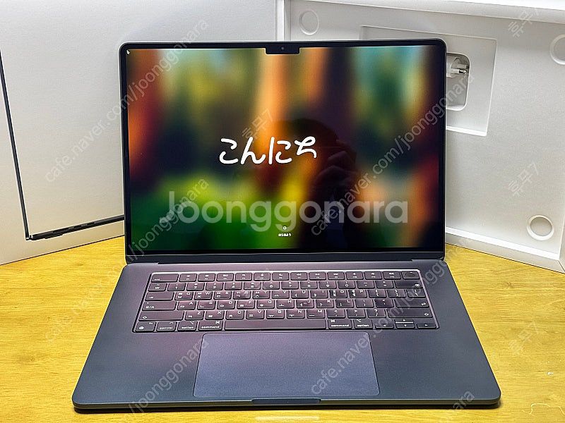 맥북에어 15인치 m3 256/8 미드나이트--0