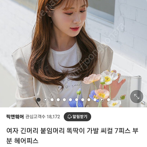 헤어피스(미착용)