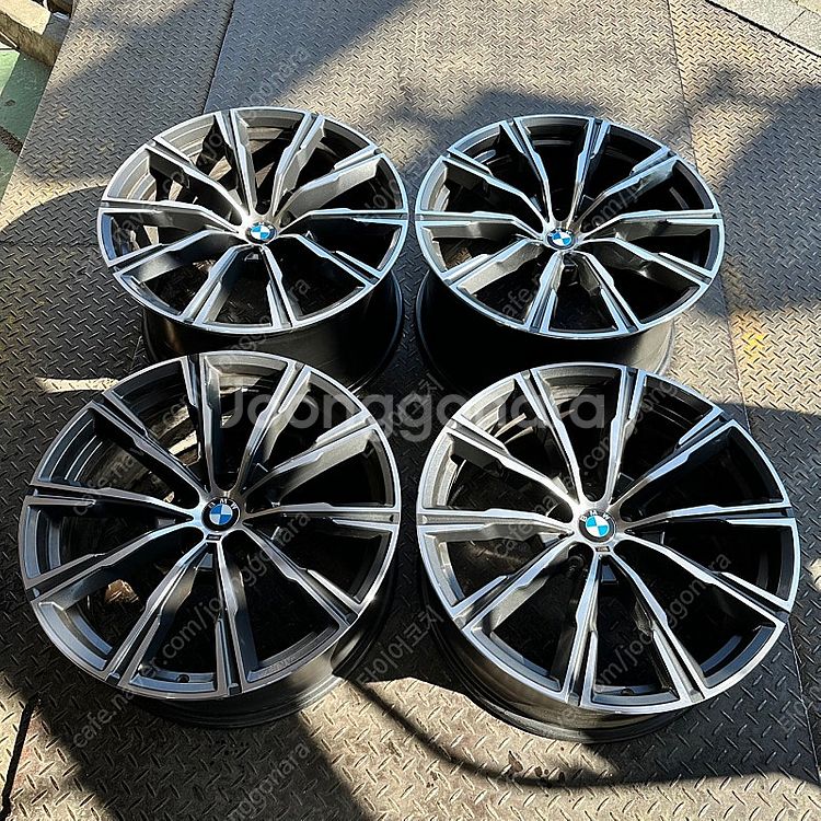 20인치 BMW X5 740M 정품 순정휠 1대분--0