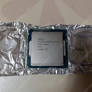 인텔CPU Xeon E3-1231 v3@3.60 (i7-4770급)