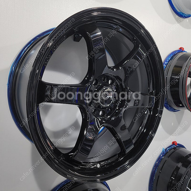 FFR6 18인치 블랙 휠 코나N 벨로스터JS K5 소...--1