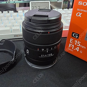 소니코리아 정품 E 15mm F1.4 G 팝니다. SEL15F14G