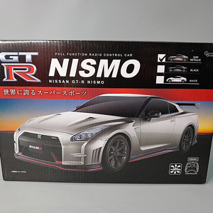 JDM 닛산 GT-R 니스모 무선조정 자동차 2종 건메탈릭, 화이트 버전 JDM Full Function Radio Control C