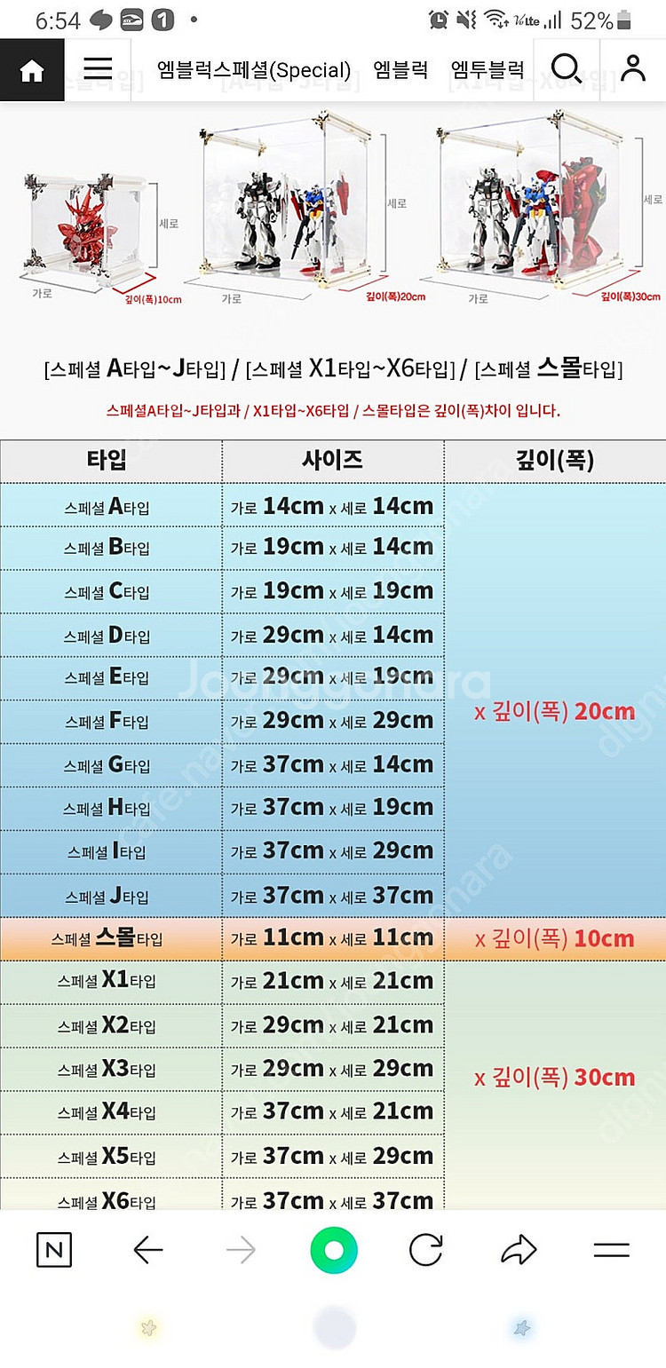 엠블럭 아크릴 건담 가조립 보관했던 장식장 팔아요--3