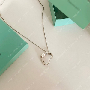 Tiffany&Co 티파니 앤코 엘사 퍼레티 오픈 하트 목걸이 22mm