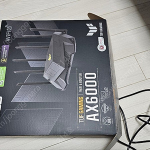 ASUS TUF Gaming AX6000 와이파이6 대원씨티에스 공유기 팔아요