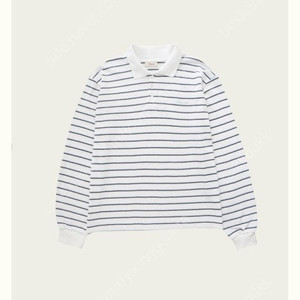 리본빛 ribbonbit RBB Striped PK Shirt (Sky Blue) 새상품