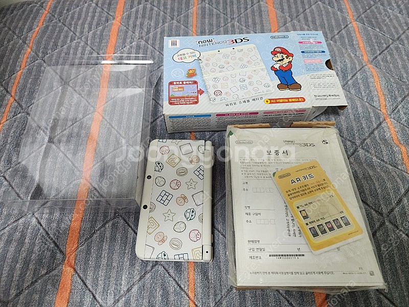new 닌텐도 3ds 뉴작다수 마리오에디션+ 케이스--5