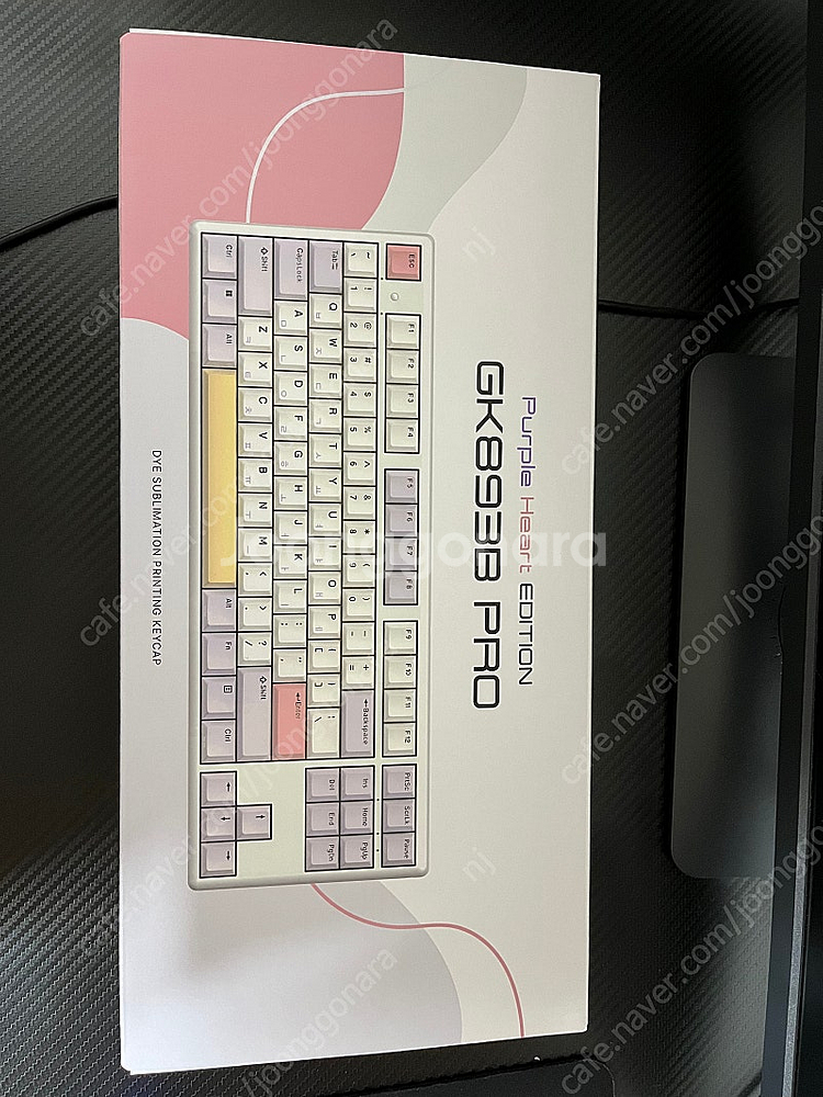 레이저 바라쿠다x 쿼츠, 한성 gk893b pro 퍼플...--2