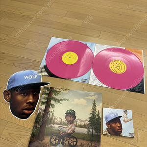 타일러 더 크리에이터 wolf pink lp cd 일괄