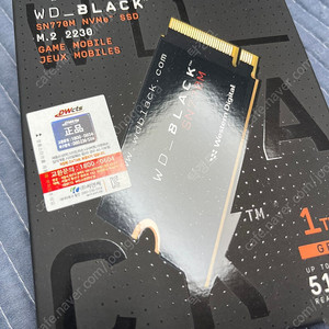 [급처] WD BLACK SN770M 2230 1TB