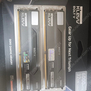 Klevv ddr5 cl30 bolt v 팝니다