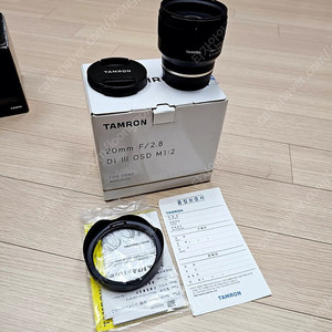 소니용 탐론 20mm F2.8 Di III OSD M1:2