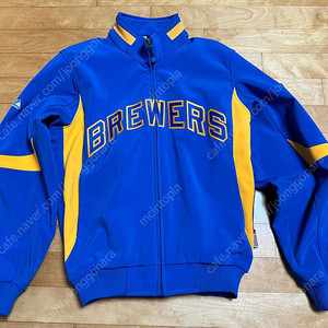 마제스틱 쿠퍼스타운 컬렉션 밀워키 브루어스 써마 베이스 재킷 majestic cooperstown collection milwaukee brewers therma base jack