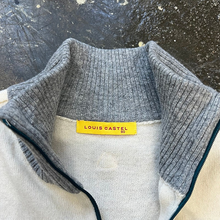 90) 루이까스텔 골프 하프 집업 니트 조끼 여성 골프웨어 골프 의류--2