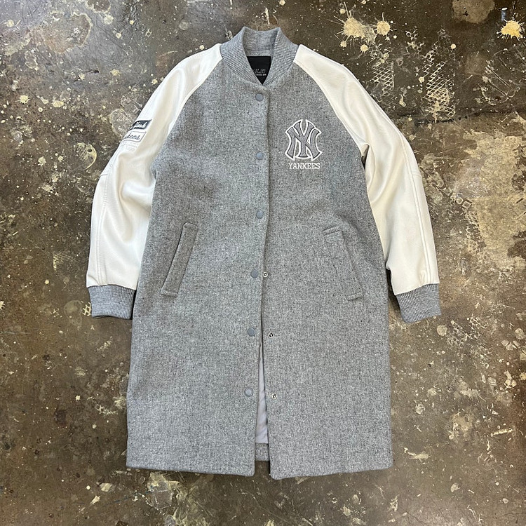 M) MLB 엠엘비 뉴욕 양키스 야구점퍼 스타디움 자켓 코트 점퍼 이미지