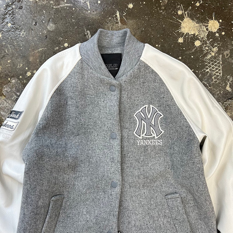 M) MLB 엠엘비 뉴욕 양키스 야구점퍼 스타디움 자켓 코트 점퍼 이미지