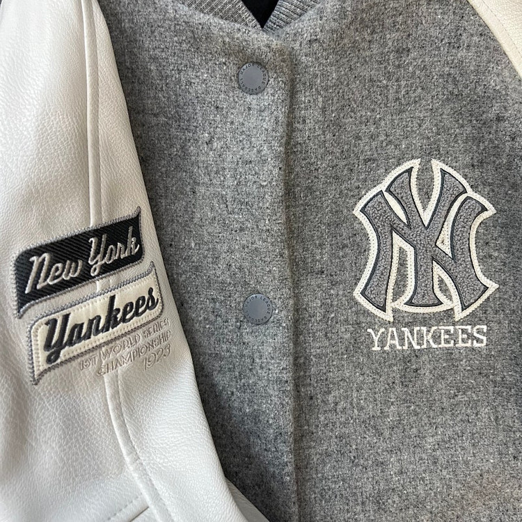 M) MLB 엠엘비 뉴욕 양키스 야구점퍼 스타디움 자켓 코트 점퍼 이미지