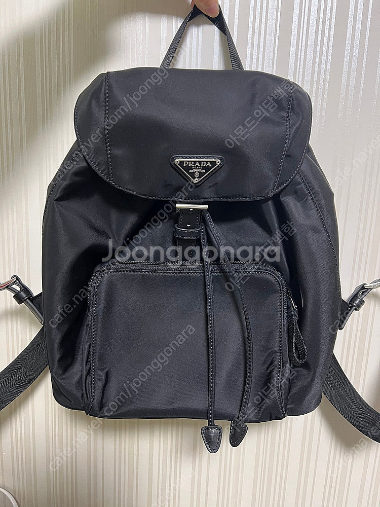 프라다 미니 백팩 새상품--0