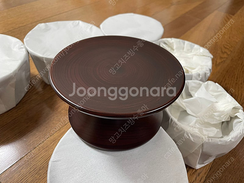 남원 무형문화재 제작 목기(제기 8개, 새상품)--2