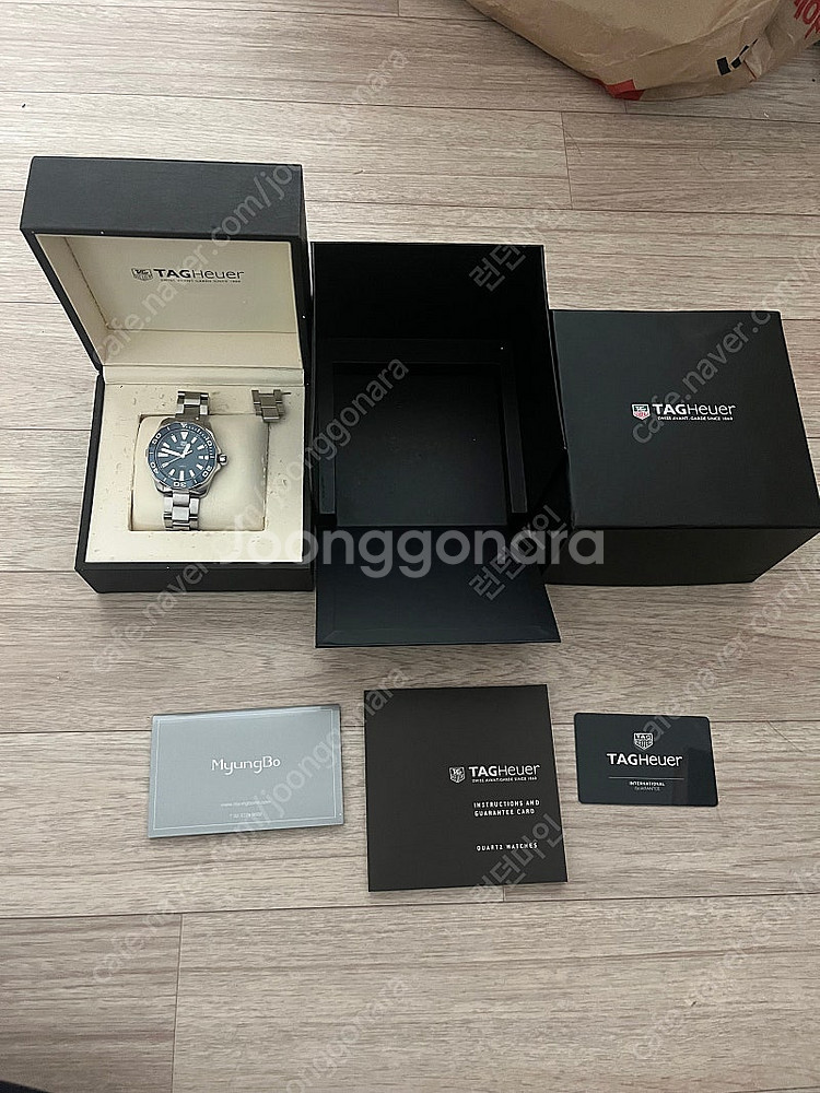 [태그호이어] 아쿠아레이서(WAY111C) 41mm 팜...--5