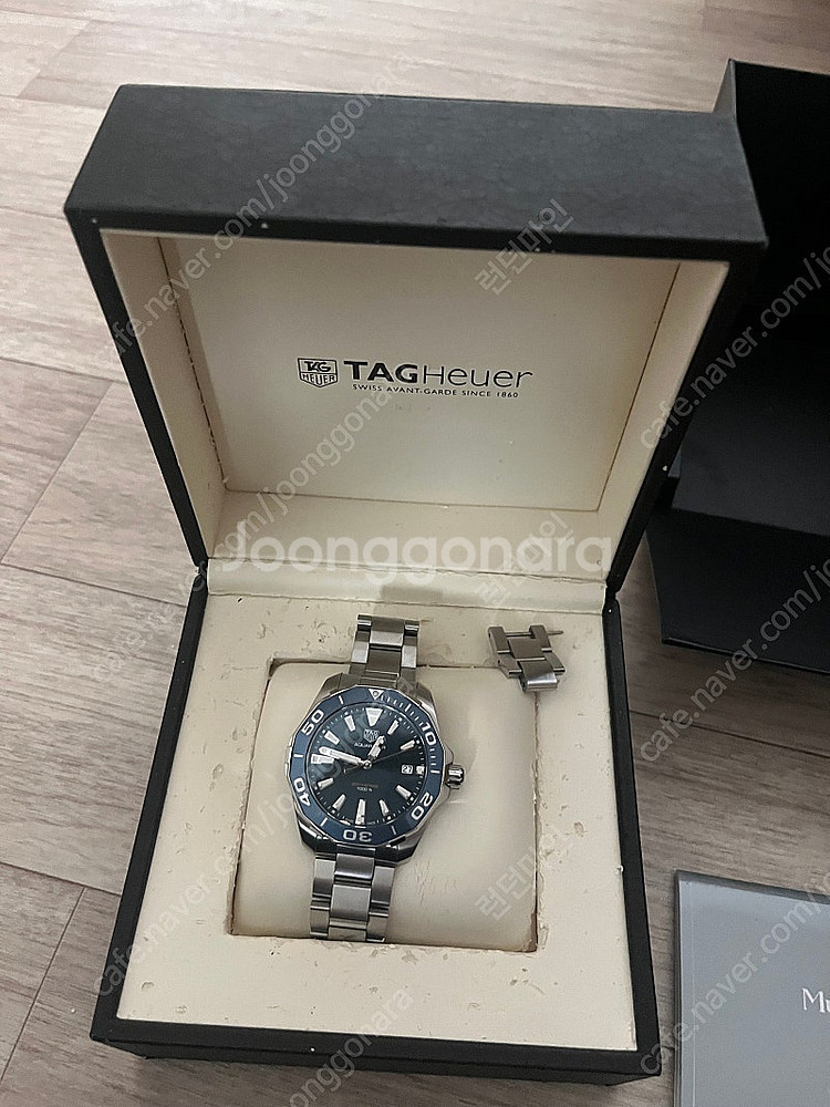 [태그호이어] 아쿠아레이서(WAY111C) 41mm 팜...--6
