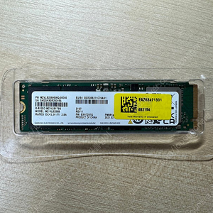 삼성 PM981a SSD 256GB (970 EVO Plus OEM)