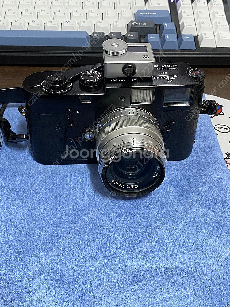 라이카 m2 블랙리페인트 + 자이스 비오곤 f2 35m...--3
