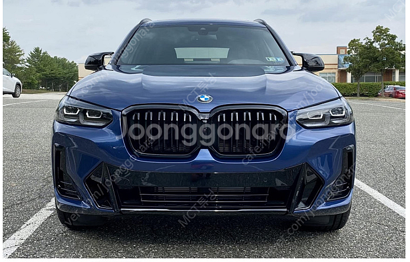 BMW X3 X4 LCI 후기형 G01 G02 블랙 키...--0