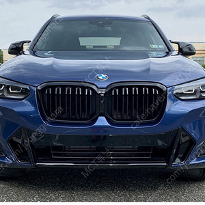 BMW X3 X4 LCI 후기형 G01 G02 블랙 키드니 그릴 M 퍼포먼스 그릴 ( X3M, X4M 호환 가능 )