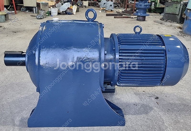 기어드감속기모터, 20마력, 비율 1:60, 삼우감속기 제품, 중고 기어드감속기모터--2