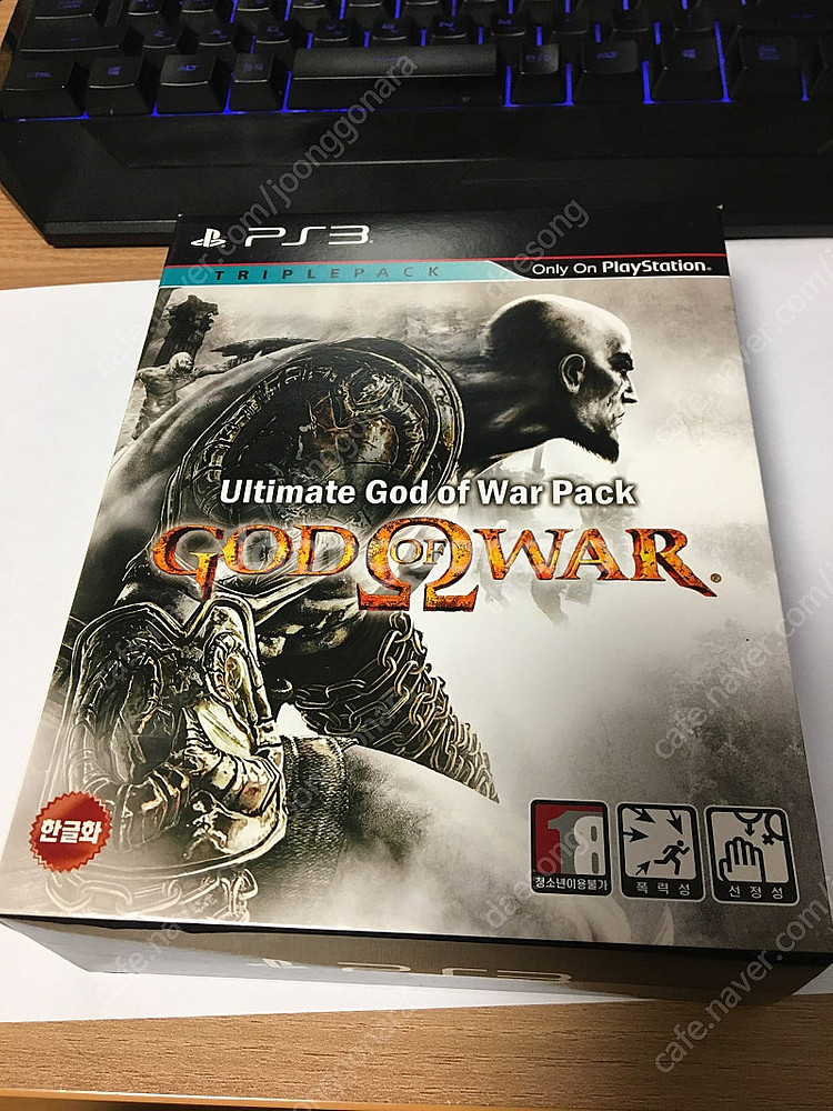 ps3 갓오브워 트리플팩--0