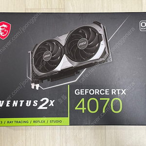 MSI 지포스 RTX 4070 Ventus 2x e 12g oc