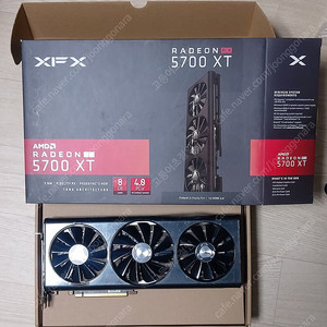 부산) 라데온 xfx RX 5700 xt DT 8G 팝니다.