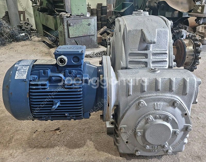 웜감속기, 225형, 10HP(마력), 비율 1:200...--1