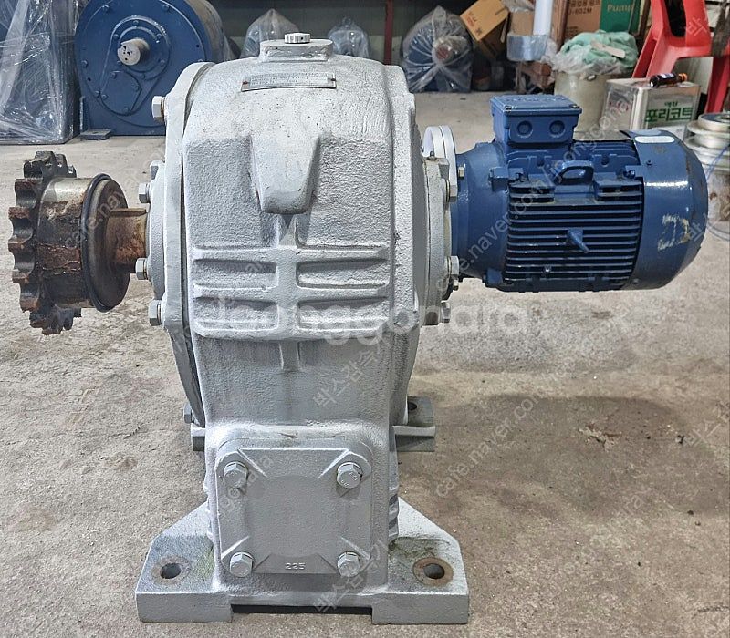 웜감속기, 225형, 10HP(마력), 비율 1:200...--2