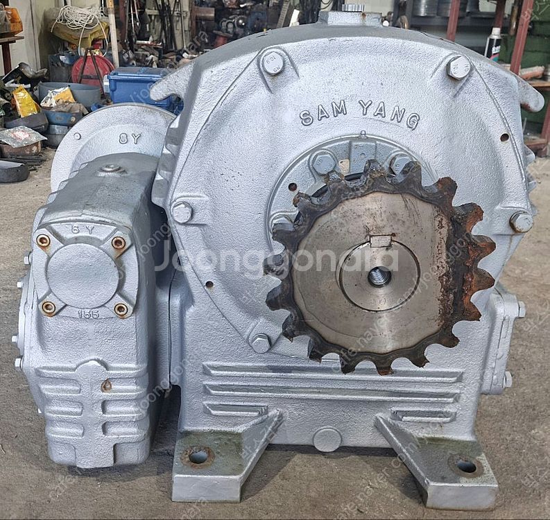 웜감속기, 225형, 10HP(마력), 비율 1:200...--3