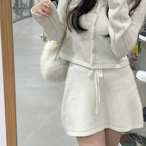 리브아워 콜링 스커트 아이보리