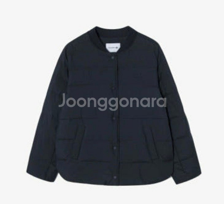 라코스테 여성 스테디움넥 경량 구스 패딩 90--1
