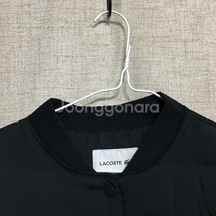 라코스테 여성 스테디움넥 경량 구스 패딩 90--3