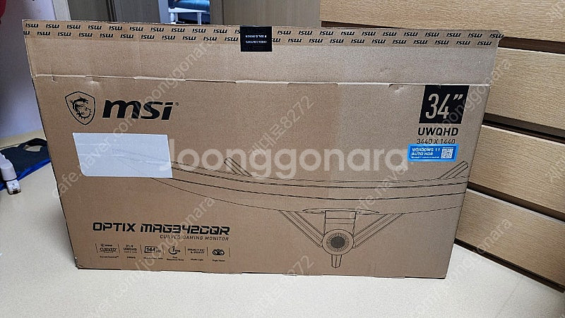 MSI MAG342CQR 34인치 울트라와이드 커브드 ...--5