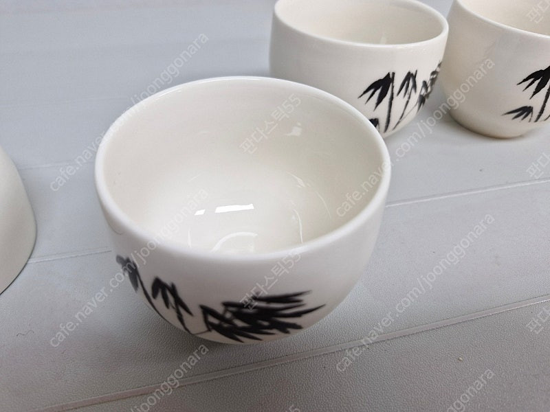 행남사 도자기잔 세트 5개 아모레--1