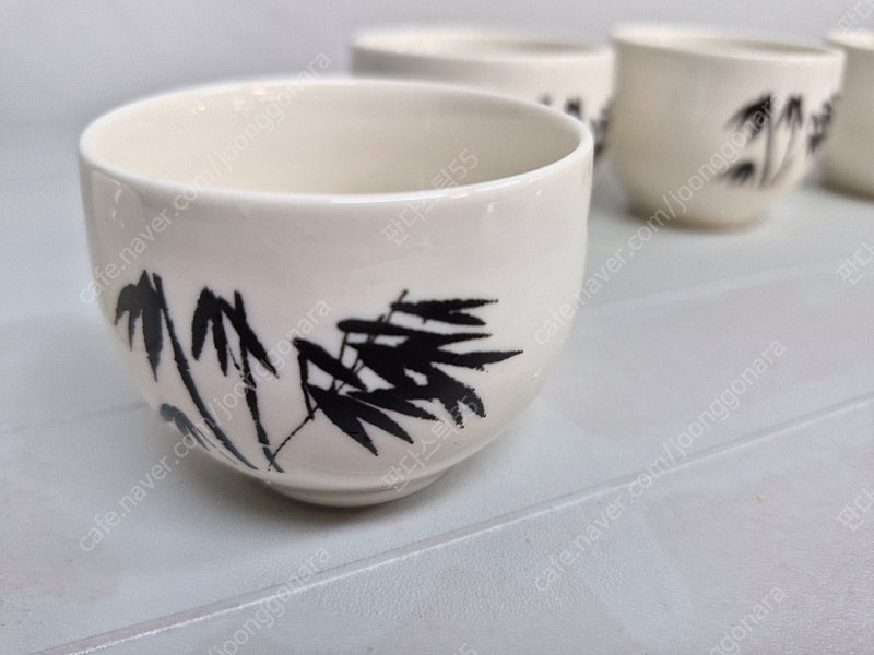 행남사 도자기잔 세트 5개 아모레--2