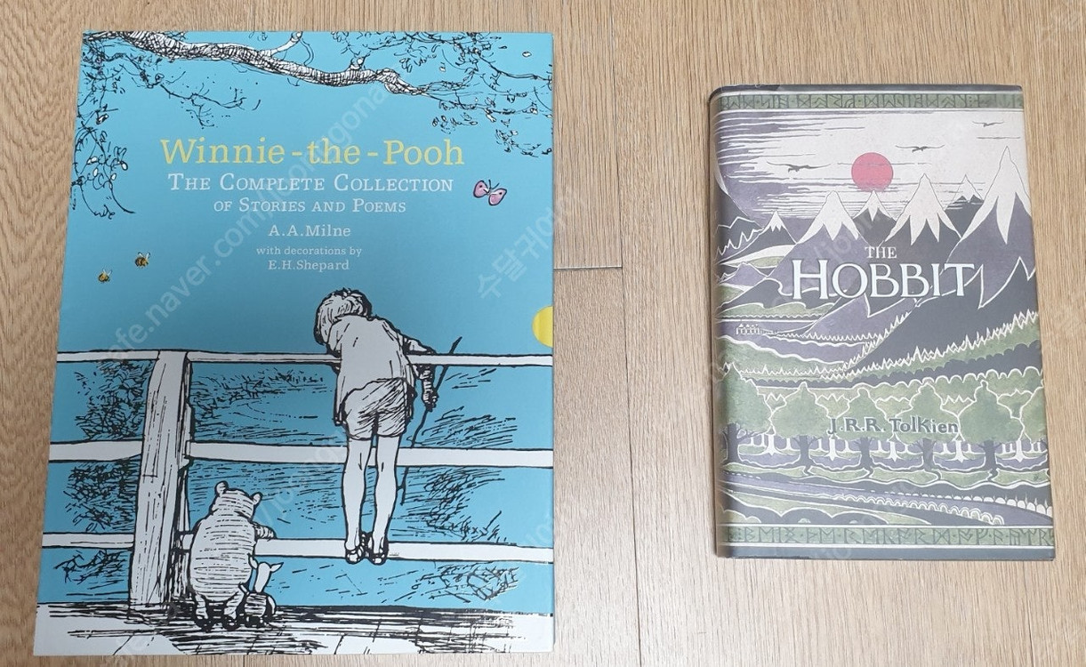 (새책급,가격인하) 소장용 절판 일러스트집/화보집/원서/웹툰/피아노책 판매-곰돌이푸 완전판, 호빗 양장본, 스파이럴... 이미지