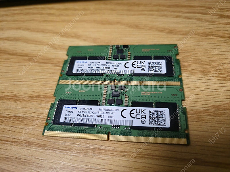 삼성 노트북용 DDR5-5600Mhz 8GB*2개 (총...--0