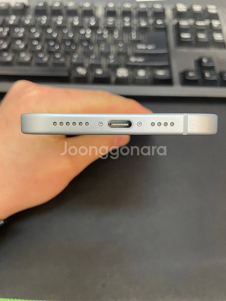 아이폰15플러스 블루 256GB 배터리92% 상태좋은 ...--5