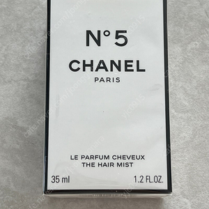 [CHANEL]넘버5 르 빠르펭 슈브(헤어미스트)(35ml)105798 새상품팝니다.