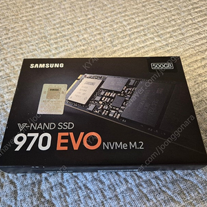 삼성 SSD 970 EVO PLUS M.2 NVMe 500GB 미개봉 판매