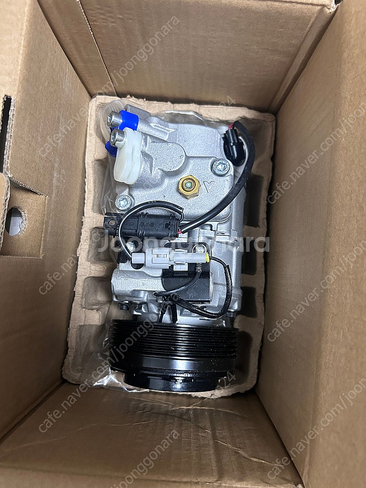 Bmw e바디 n47 20d 에어컨 컴프레셔--0